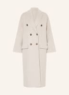 BRUNELLO CUCINELLI Wollmantel, Farbe: BEIGE (Bild 1)