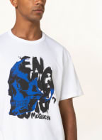 Alexander McQUEEN T-shirt, Color: WHITE/ BLACK/ DARK BLUE (Image 1)