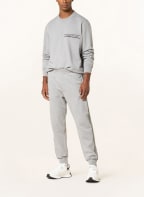 Alexander McQUEEN Sweatpants with tuxedo stripe, Color: GRAY (Image 1)