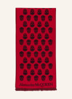 Alexander McQUEEN Scarf, Color: DARK BLUE/ RED (Image 1)