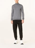 HUGO Half-zip sweater SAN QUIRIN, Color: GRAY (Image 1)