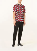 HUGO T-Shirt DONOGRAM , Farbe: SCHWARZ/ ROT/ WEISS (Bild 1)