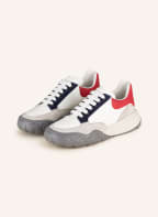 Alexander McQUEEN Sneaker , Farbe: WEISS/ DUNKELBLAU/ ROT (Bild 1)