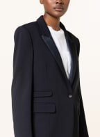 FABIANA FILIPPI Jersey blazer, Color: DARK BLUE (Image 1)