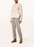 FABIANA FILIPPI Oversized sweater made of cashmere, Color: CREAM (Image 1)