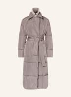 FABIANA FILIPPI Down jacket with removable trim, Color: TAUPE (Image 1)