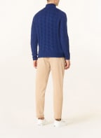 FTC CASHMERE Cashmere-Pullover, Farbe: BLAU (Bild 1)