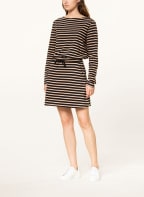 Juvia Sweat skirt, Color: BLACK/ BEIGE (Image 1)