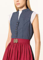 Johann & Johanna Dirndl , Farbe: DUNKELBLAU/ WEISS/ DUNKELROT (Bild 1)