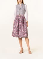 Johann & Johanna Dirndl , Farbe: GRAU/ DUNKELROT/ WEISS (Bild 1)