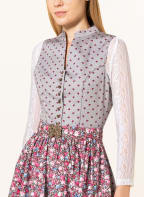 Johann & Johanna Dirndl , Farbe: GRAU/ DUNKELROT/ WEISS (Bild 1)