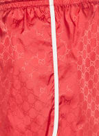 GUCCI Swim shorts, Color: DARK RED (Image 1)