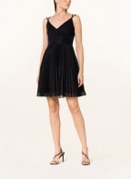 VM VERA MONT Cocktailkleid mit Glitzergarn, Farbe: SCHWARZ/ DUNKELBLAU (Bild 1)