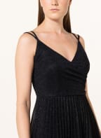 VM VERA MONT Cocktailkleid mit Glitzergarn, Farbe: SCHWARZ/ DUNKELBLAU (Bild 1)