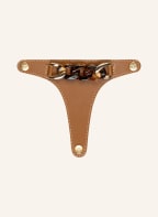 HEY MARLY Sandals topping PRECIOUS CHAIN, Color: COGNAC (Image 1)