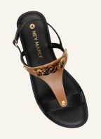HEY MARLY Sandals topping PRECIOUS CHAIN, Color: COGNAC (Image 1)