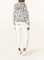 Juvia Sweatjacke , Farbe: CREME/ SCHWARZ/ HELLROT (Bild 1)