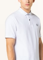 STONE ISLAND Piqué polo shirt regular fit, Color: WHITE (Image 1)