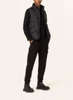 STONE ISLAND Down vest , Color: BLACK (Image 1)