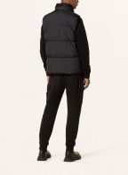 STONE ISLAND Down vest , Color: BLACK (Image 1)