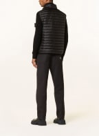 STONE ISLAND Down vest , Color: BLACK (Image 1)