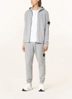 STONE ISLAND Cardigan, Color: LIGHT GRAY (Image 1)