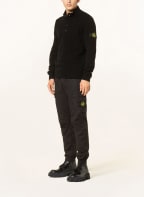 STONE ISLAND Half-zip sweater, Color: BLACK (Image 1)