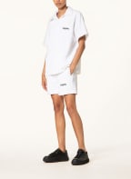 TEKIN APPAREL Set: Frotteebluse und Frotteeshorts, Farbe: WEISS (Bild 1)