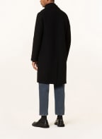HARRIS WHARF LONDON Wool coat, Color: BLACK (Image 1)