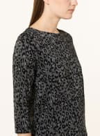 lilienfels Shirt mit 3/4-Arm, Farbe: GRAU/ SCHWARZ (Bild 1)