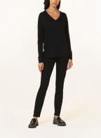 MOS MOSH Long sleeve shirt RENEE, Color: BLACK (Image 1)