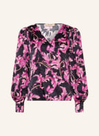MOS MOSH Blusenshirt PEYTIN, Farbe: SCHWARZ/ PINK (Bild 1)