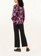 MOS MOSH Blusenshirt PEYTIN, Farbe: SCHWARZ/ PINK (Bild 1)