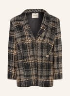MOS MOSH Blazer ACIS AVER mit Glitzergarn, Farbe: SCHWARZ/ BEIGE (Bild 1)