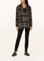 MOS MOSH Blazer ACIS AVER mit Glitzergarn, Farbe: SCHWARZ/ BEIGE (Bild 1)