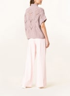 HEMISPHERE Cashmere-Pullunder mit Glitzergarn , Farbe: ROSÉ (Bild 1)