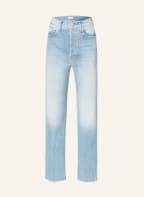 MOTHER Jeans THE TRIPPER ANKLE FRAY, Color: island time hellblau denim (Image 1)