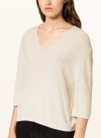 Marc O'Polo Terry cloth shirt with 3/4 sleeves, Color: CREAM (Image 1)