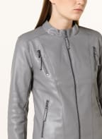 monari Jacke in Lederoptik, Farbe: GRAU (Bild 1)