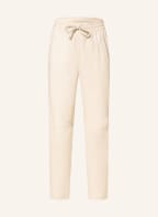 OAKWOOD Lederhose im Jogging-Stil, Farbe: CREME (Bild 1)