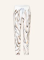Juvia Sweatpants, Color: WHITE/ LIGHT BLUE/ BEIGE (Image 1)