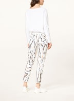 Juvia Sweatpants, Color: WHITE/ LIGHT BLUE/ BEIGE (Image 1)