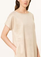 Juvia Kleid in Lederoptik, Farbe: CREME (Bild 1)