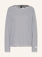 10DAYS Long sleeve shirt, Color: WHITE/ BLACK (Image 1)