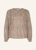 Marc O'Polo Blusenshirt, Farbe: CREME/ BRAUN (Bild 1)