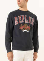 REPLAY Sweatshirt, Farbe: DUNKELBLAU (Bild 1)