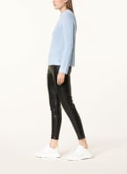 monari Hose in Lederoptik, Farbe: SCHWARZ (Bild 1)