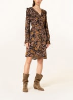 FABIENNE CHAPOT Kleid BECCA mit Rüschen, Farbe: BRAUN/ SCHWARZ (Bild 1)