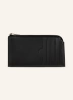 Acne Studios Card case with coin compartment, Color: BLACK (Image 1)
