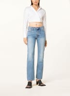 WEEKDAY Straight jeans , Color: Blue Medium dusty (Image 1)